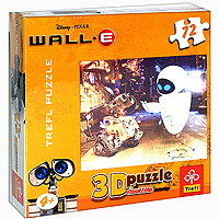 Сокровище WALL-E. Пазл с 3D-эффектом, 72 элемента